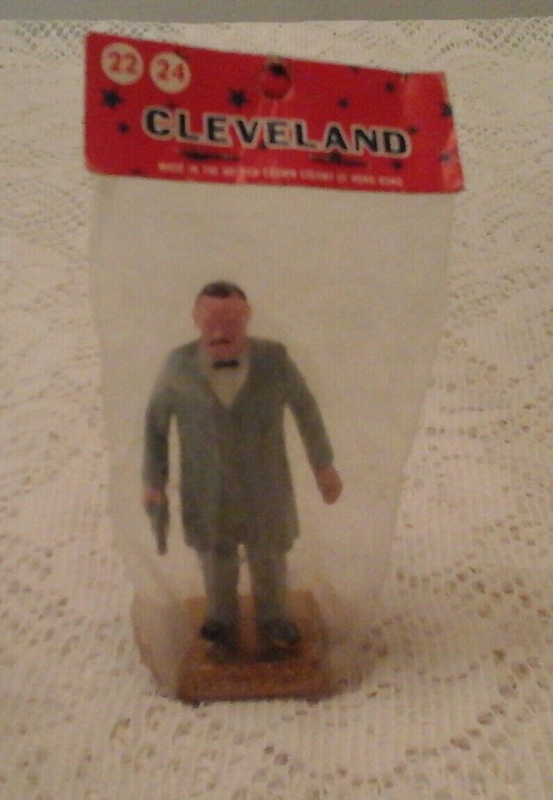 1 vintage new in package Grover Cleveland Marx president figure #22 #24