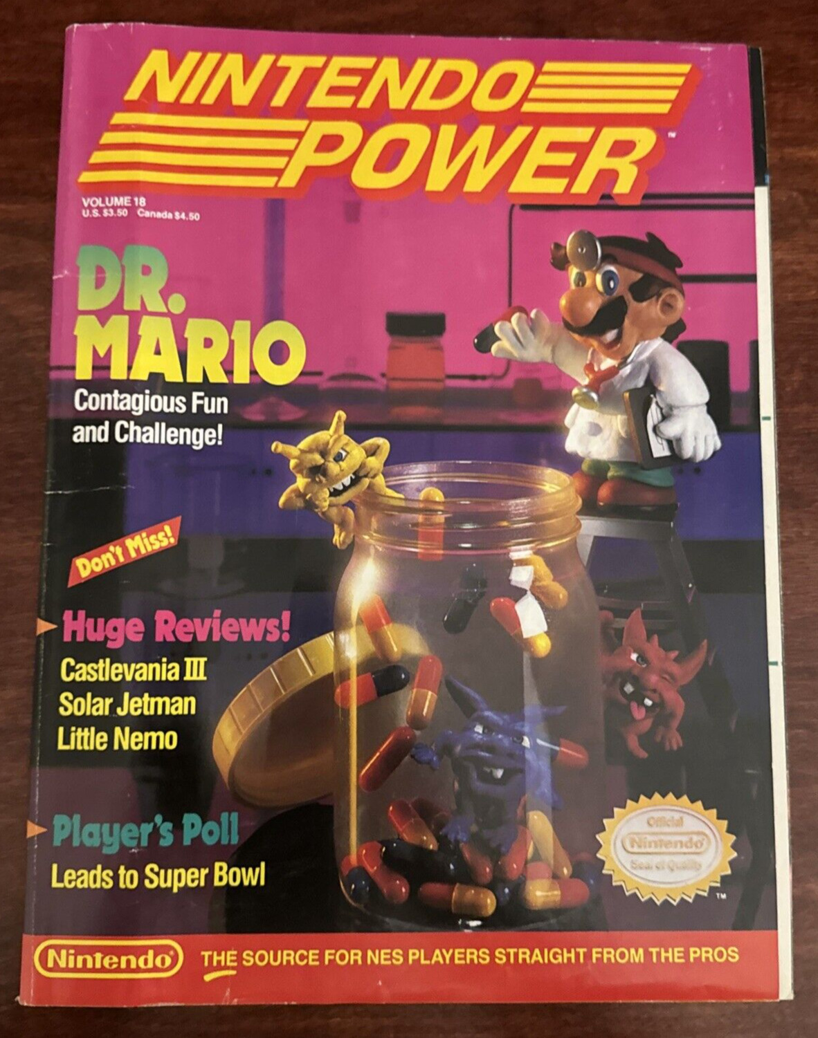 Nintendo Power Volume 18 Nov/Dec 1990 \