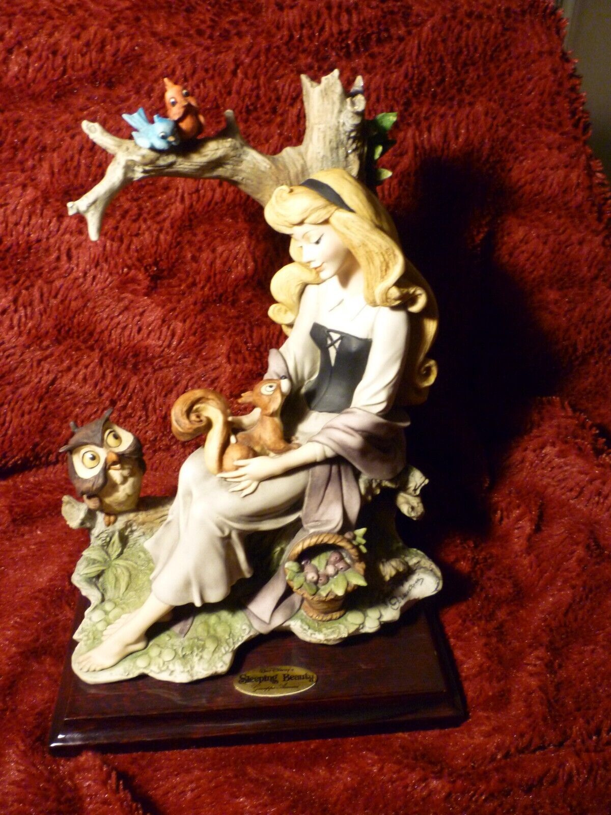 Giuseppe Armani figurines, Sleeping Beauty, excellent, average sale p $2600