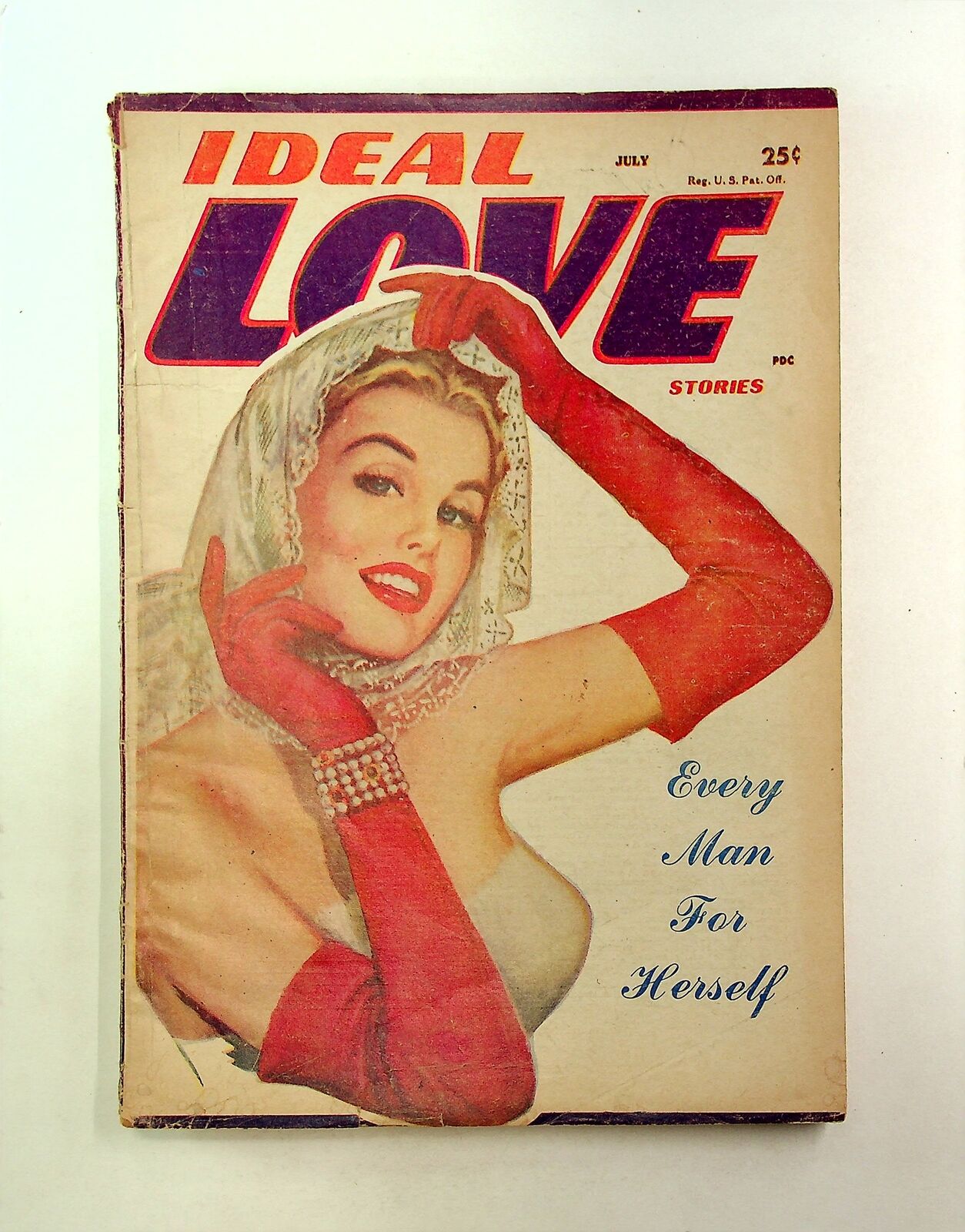 Ideal Love Pulp Jul 1958 Vol. 19 #2 VG