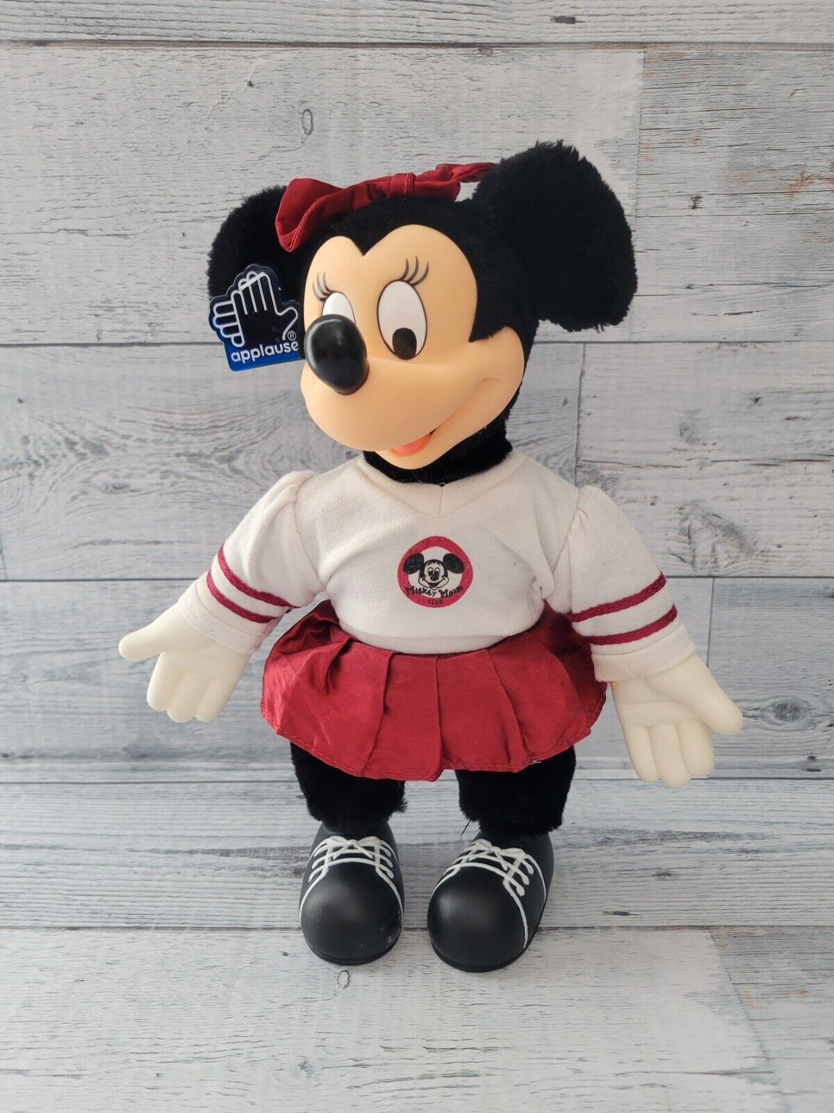 Vintage 80s Disney Applause Minnie Mouse Mouseketeer 11\