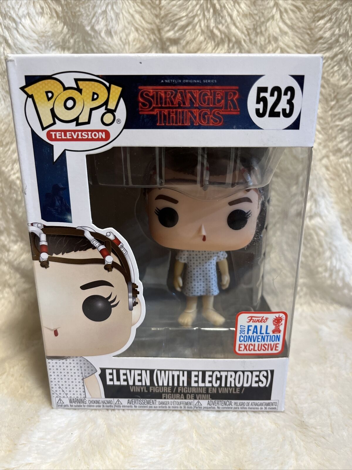Funko Pop Stranger Things Eleven (w/ Electrodes) Great Condition
