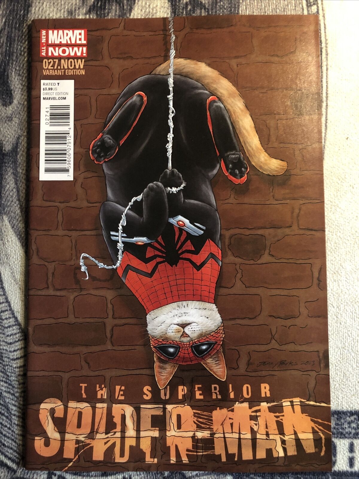 Superior Spider-Man #27 Animal Jenny Parks Variant Rare Marvel Now Comics