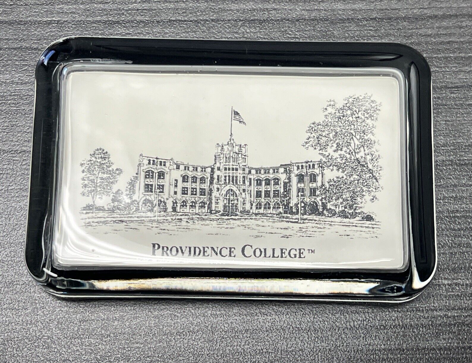 Providence College Glass (Friars) Paperweight