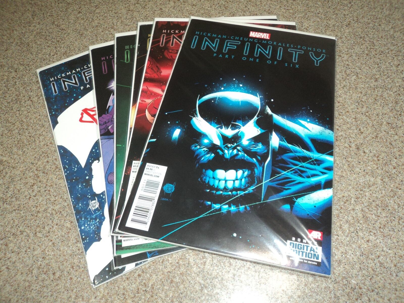 INFINITY THE COMPLETE SERIES 1-6 FIRST PRINTS