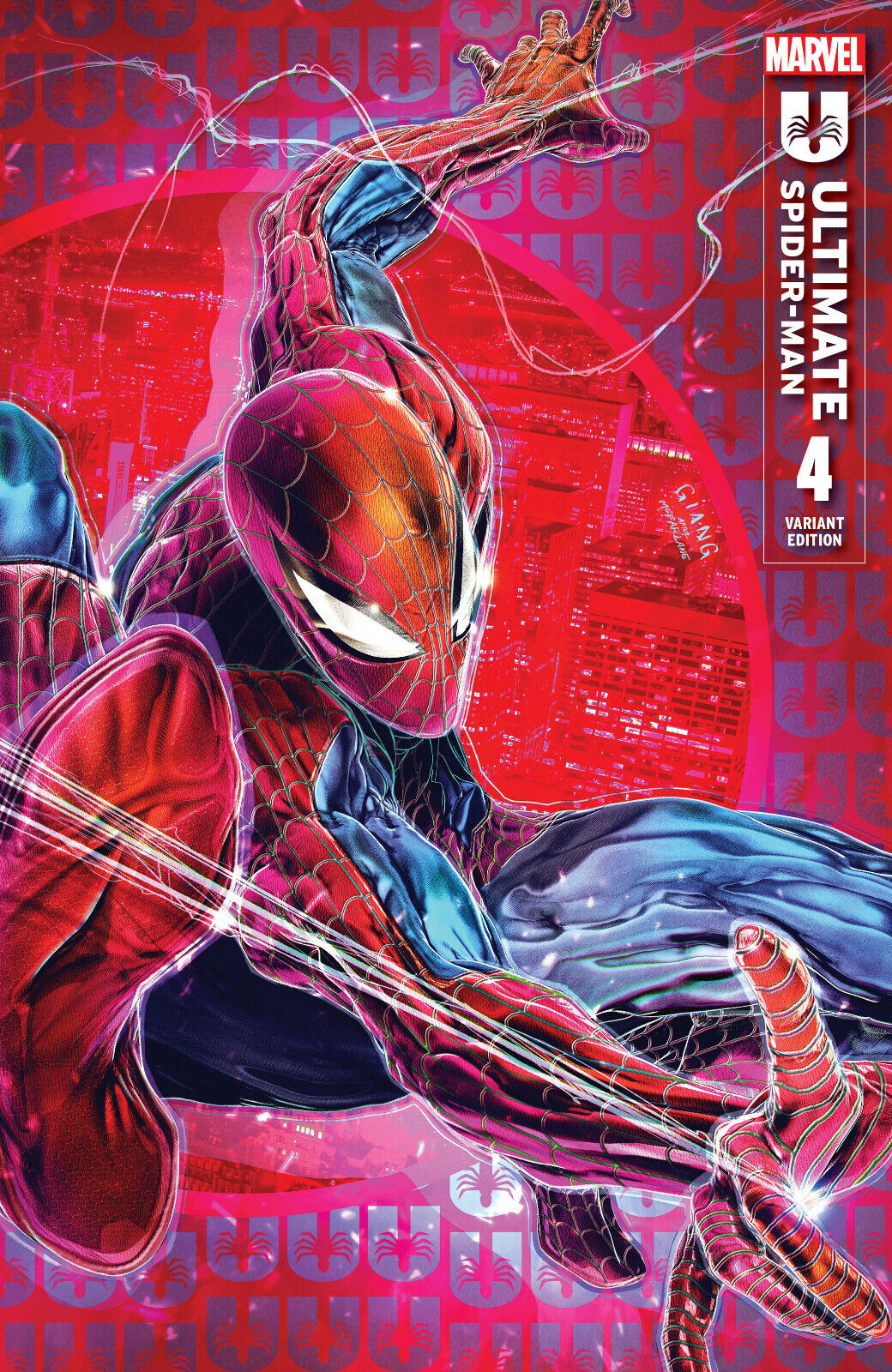 ULTIMATE SPIDER-MAN #4 (JOHN GIANG EXCLUSIVE ASM #300 HOMAGE VARIANT) ~ Marvel
