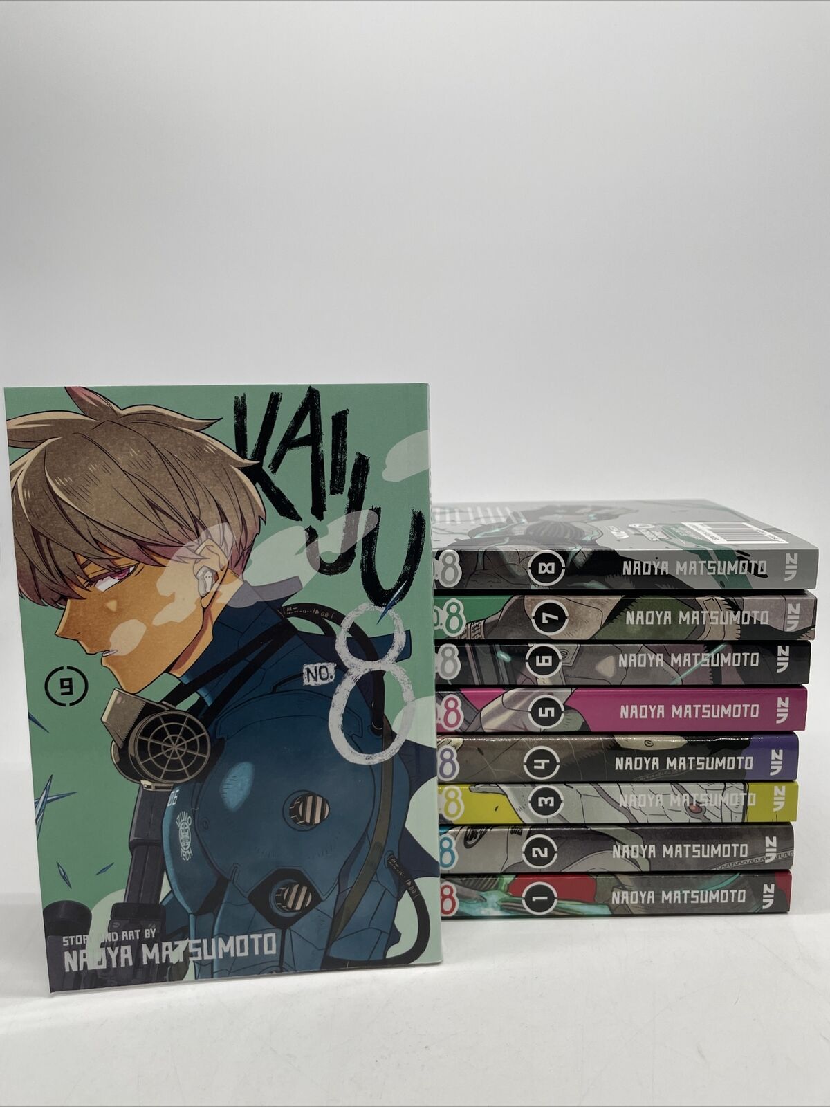 Kaiju No. 8 Volumes 1 - 9 Manga Bundle In ENGLISH Viz Graphic Novel Books