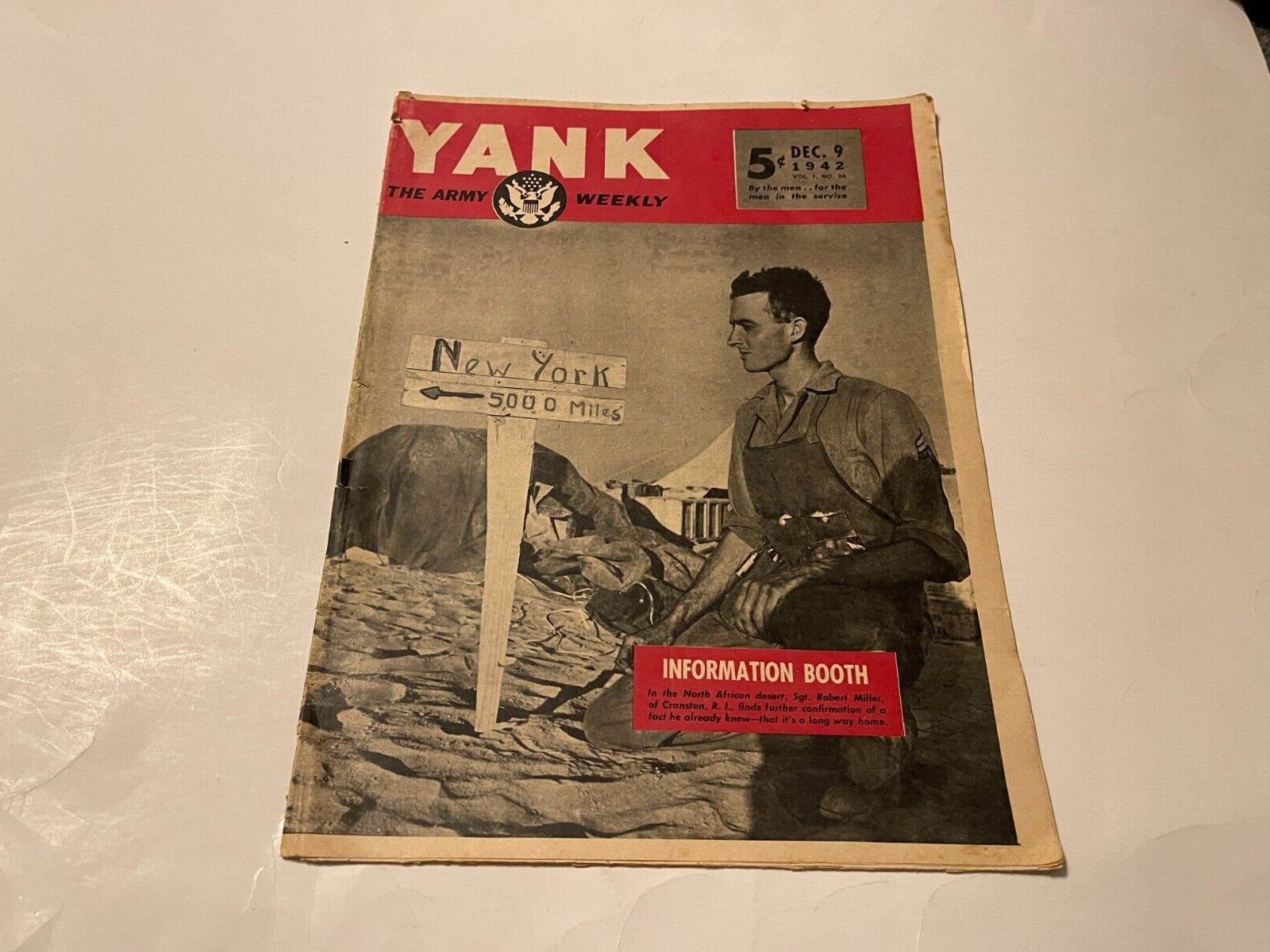 YANK The Army Weekly December 27, 1942 - Information Booth