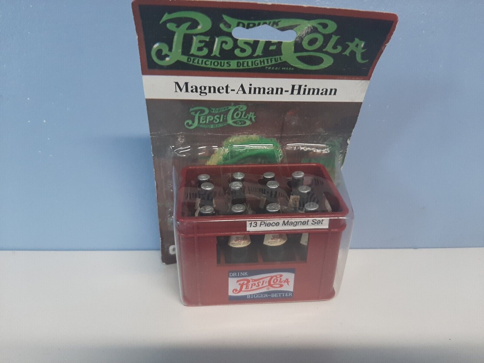 Vtg Pepsi Cola Magnet 13 Pc Set