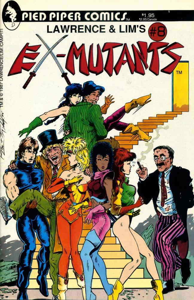 Ex-Mutants (Amazing) #8 VG; Pied Piper | low grade - Groucho Marx Cover - we com