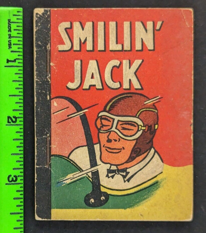 Antique 1938 Smilin\' Jack Whitman Big Little Penny Book
