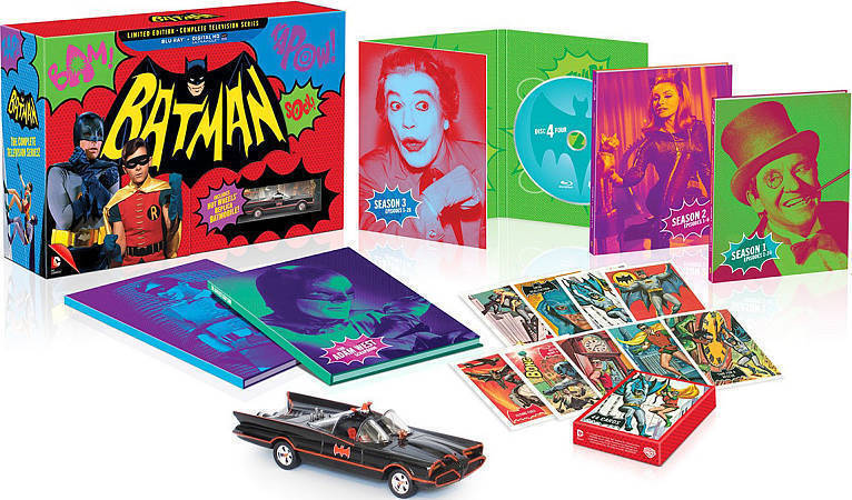 NEW Batman ALL TV EPISODES Bluray collectors edition 120 episodes- no digital
