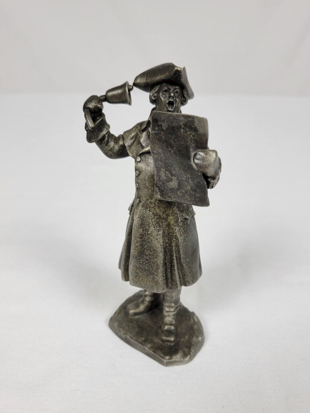 The Town Crier - American Sculpture Society - Fine Pewter  4 1/2\
