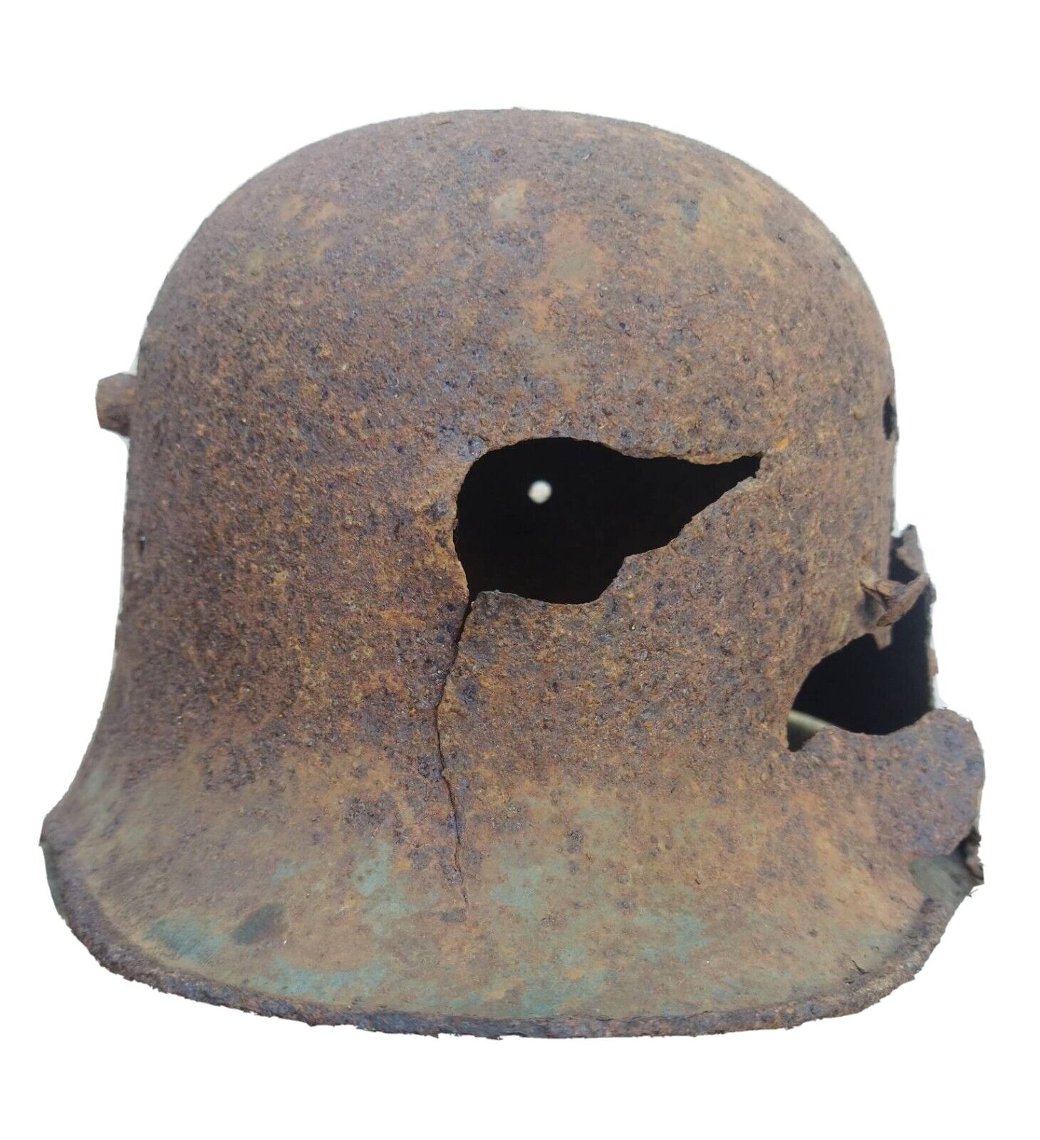 WWI German AUSTRIAN steel helmet M17 original