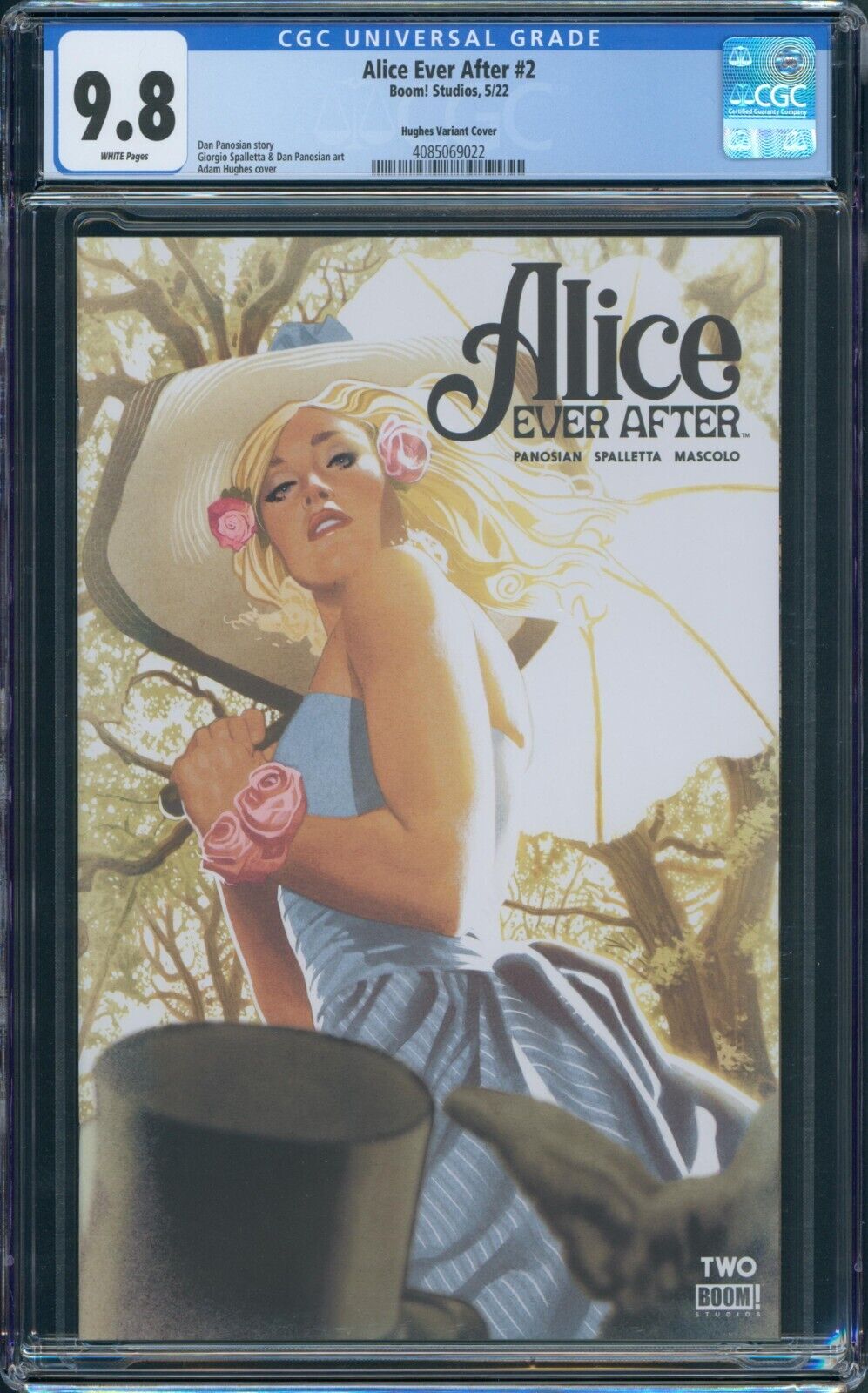 Alice Ever After #2 CGC 9.8 Adam Hughes FOC Reveal Variant BOOM Studios 2022