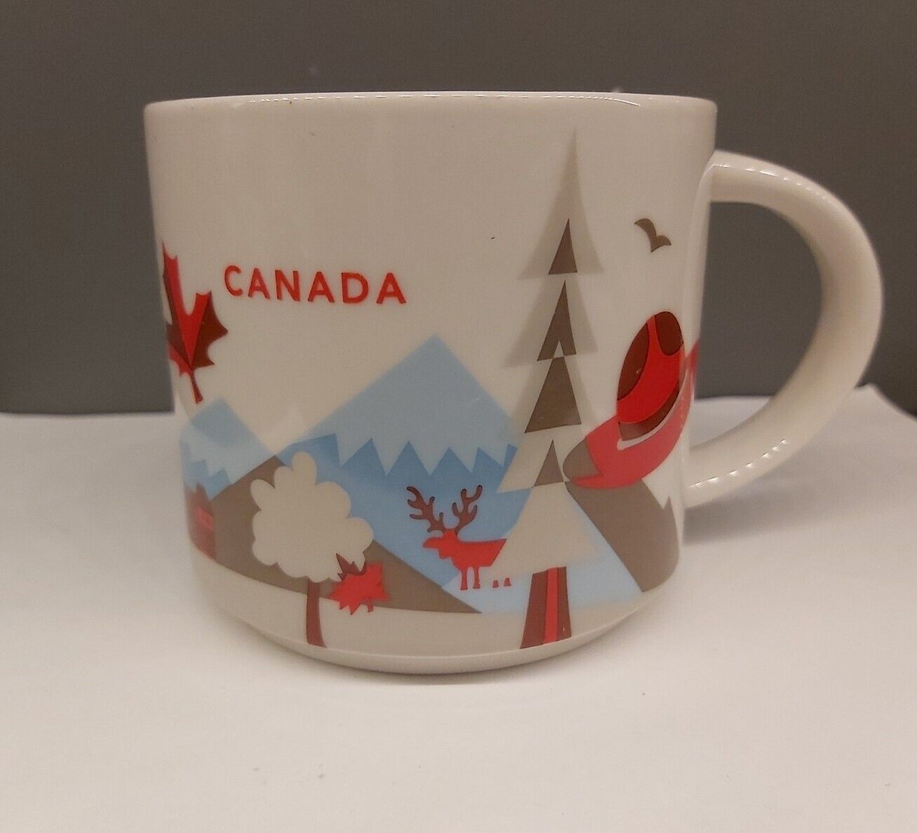 Starbucks Canada 2013 You Are Here Collection 14 oz Coffee Tea Mug Cup