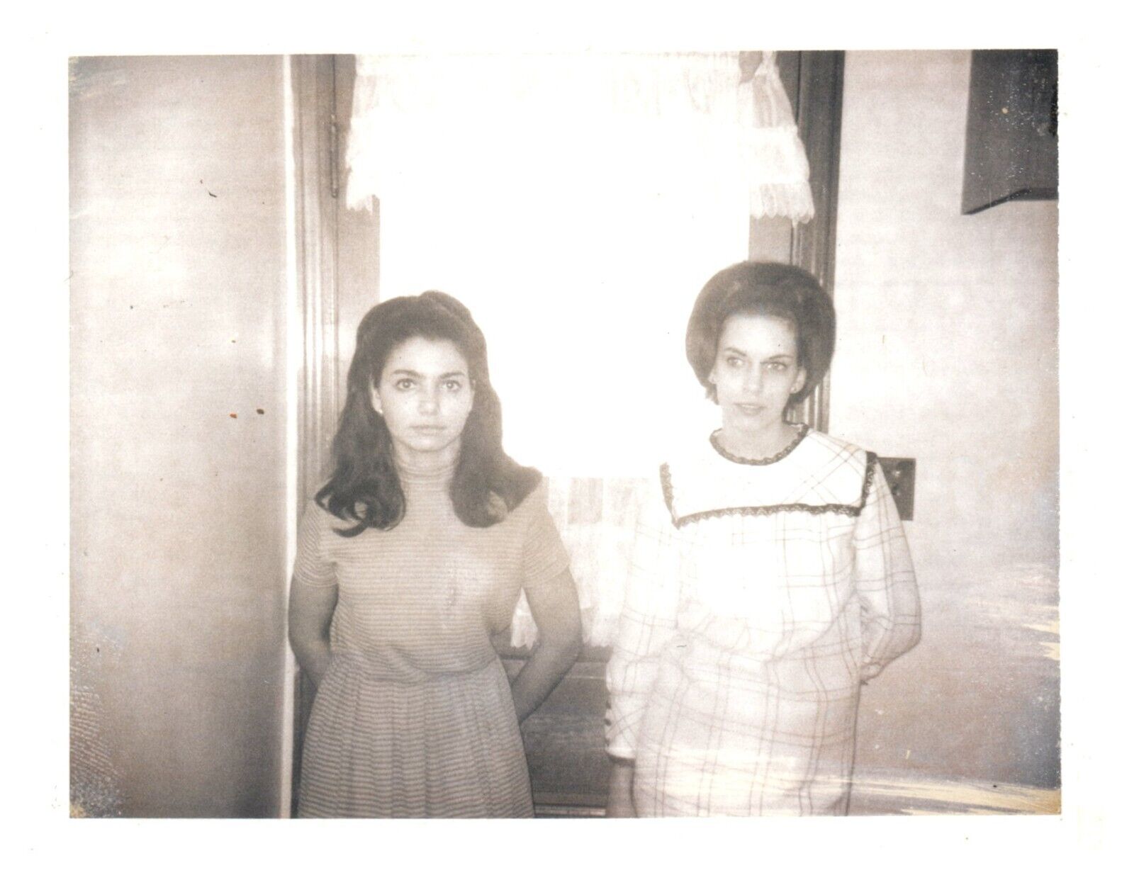 1960s Shy Sisters Vintage Photo Snapshot California