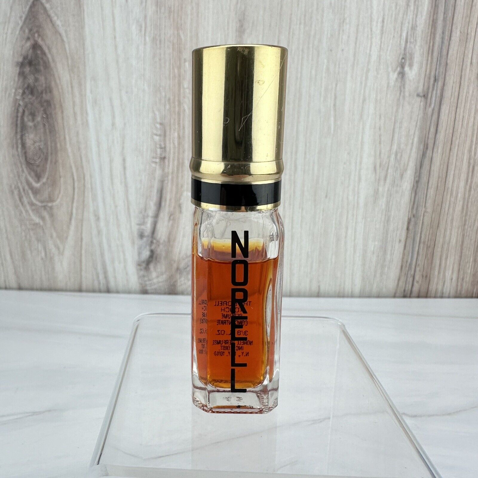 Rare Vintage Norell Touch Perfume Concentrate 3/8 oz  80% Full