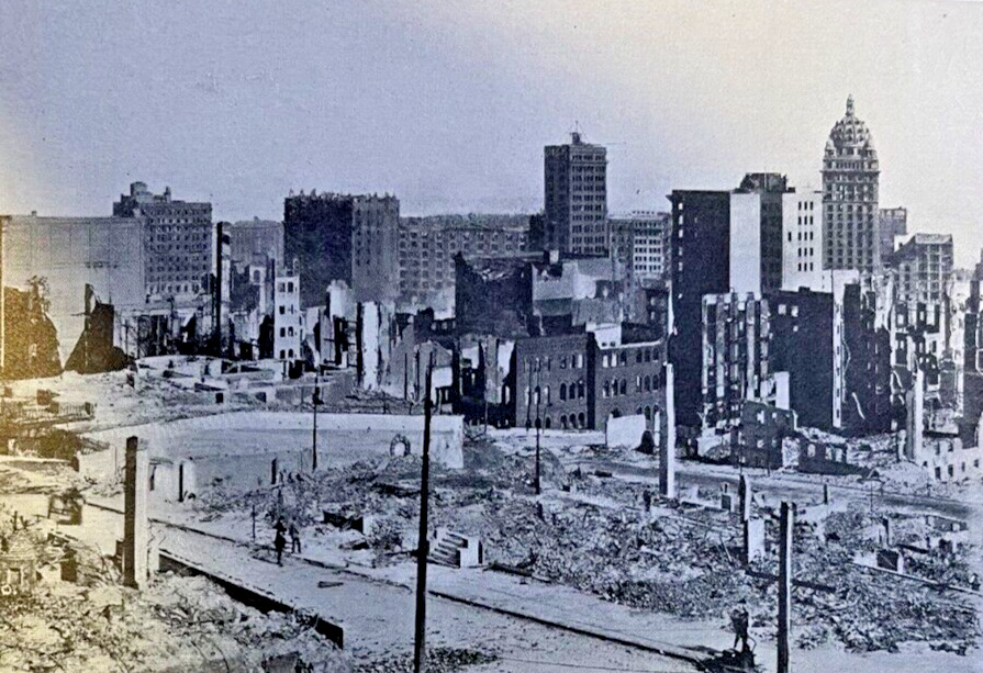 1906 San Francisco After the Earthquake illustrated