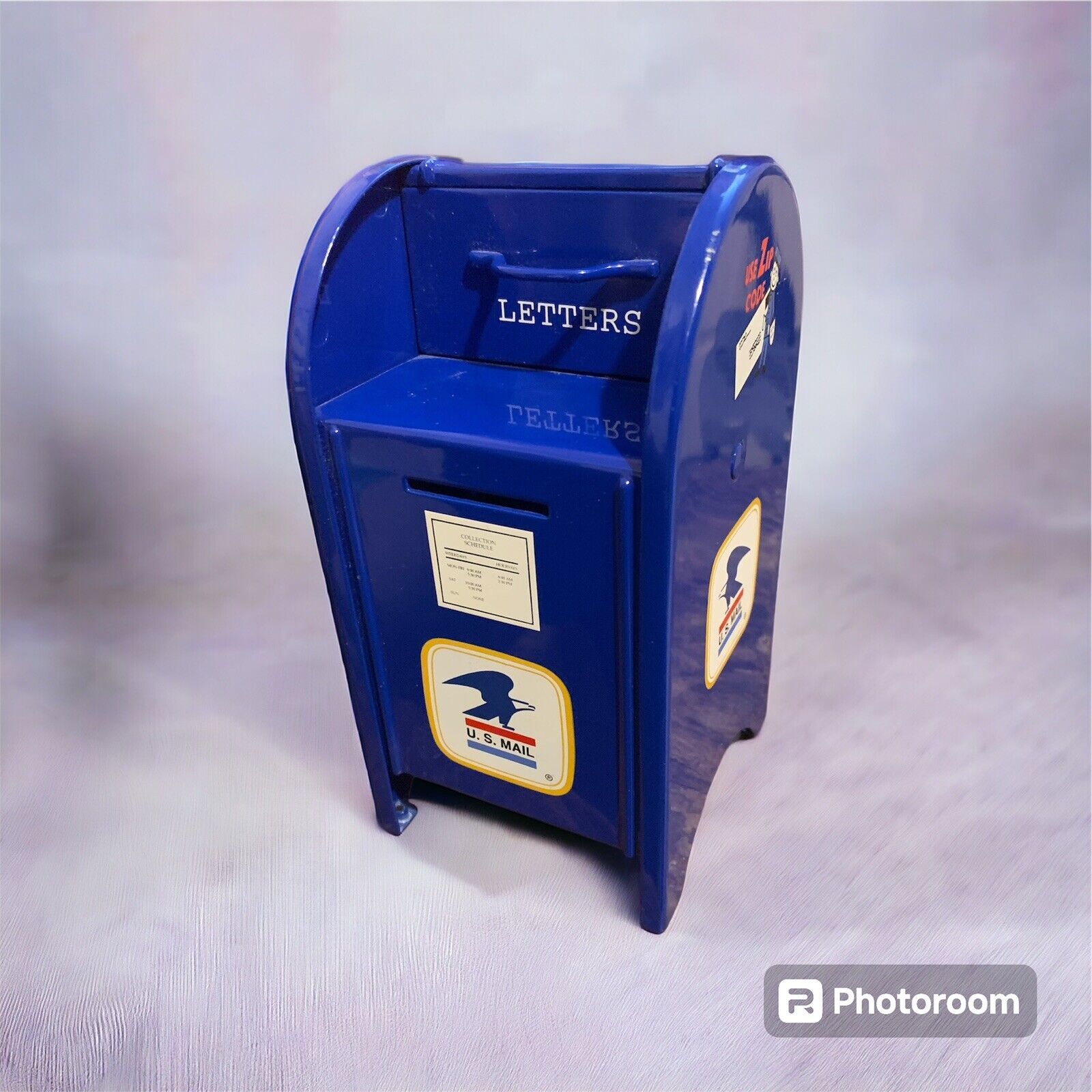 Vintage 1997 USPS Dropbox Coin Bank Limited Edition 6” x 3” x 3”