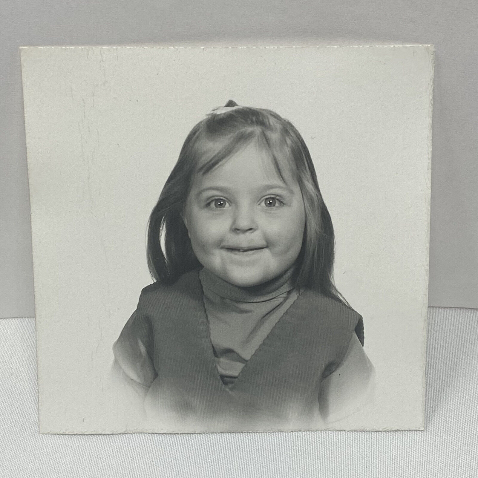 Vintage Photo 1960s Girl Smiling