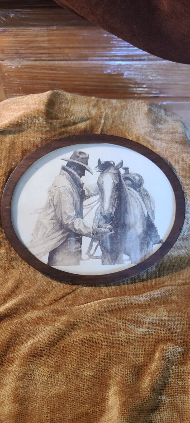Antique Cowboy Picture