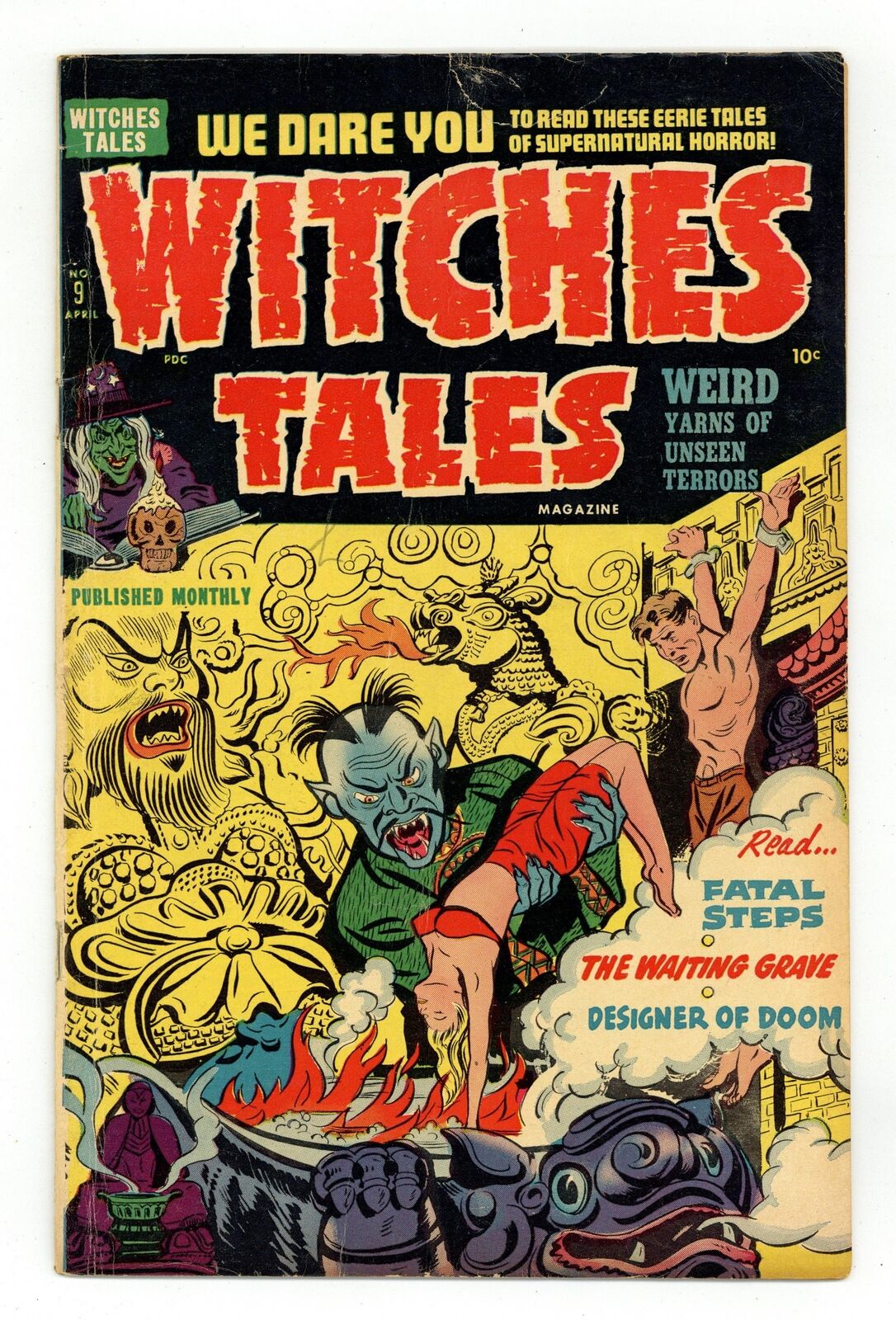 Witches Tales #9 GD/VG 3.0 1952