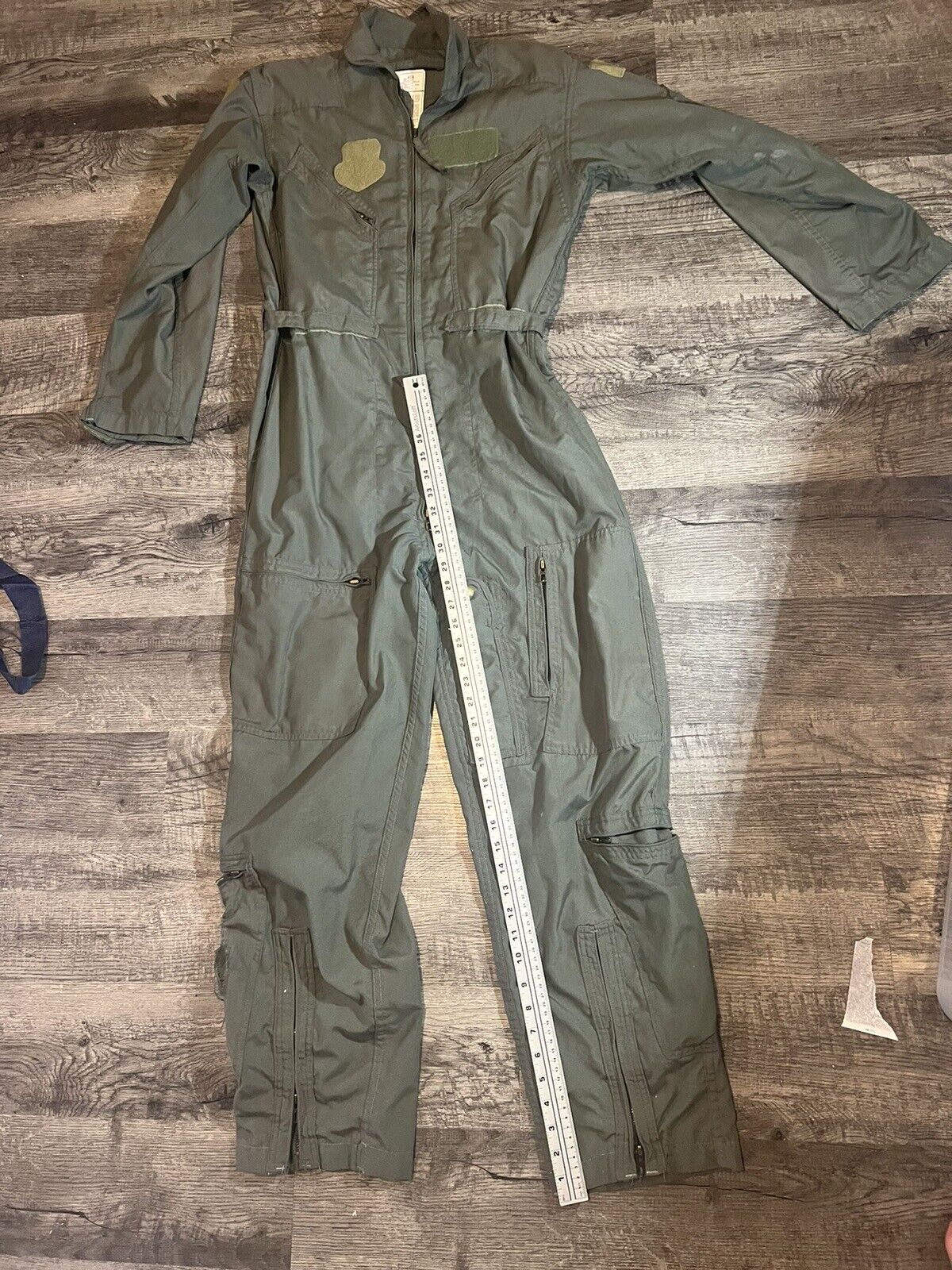 40R CWU-27/P Pilot Flyers Coveralls FLIGHT Suit Sage Green  Military Navy USAF