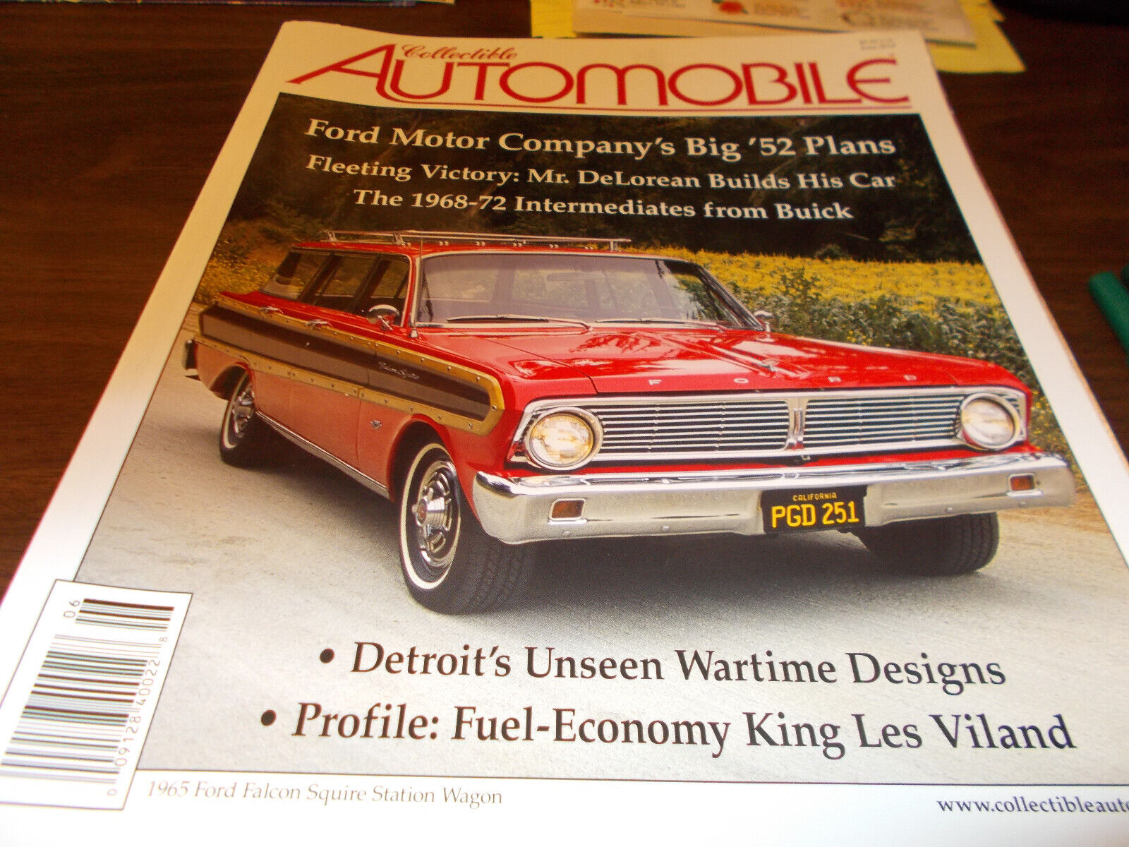 Collectible Automobile Magazine June 2018/Ford Motor 1952/1968-72 Midsize Buick