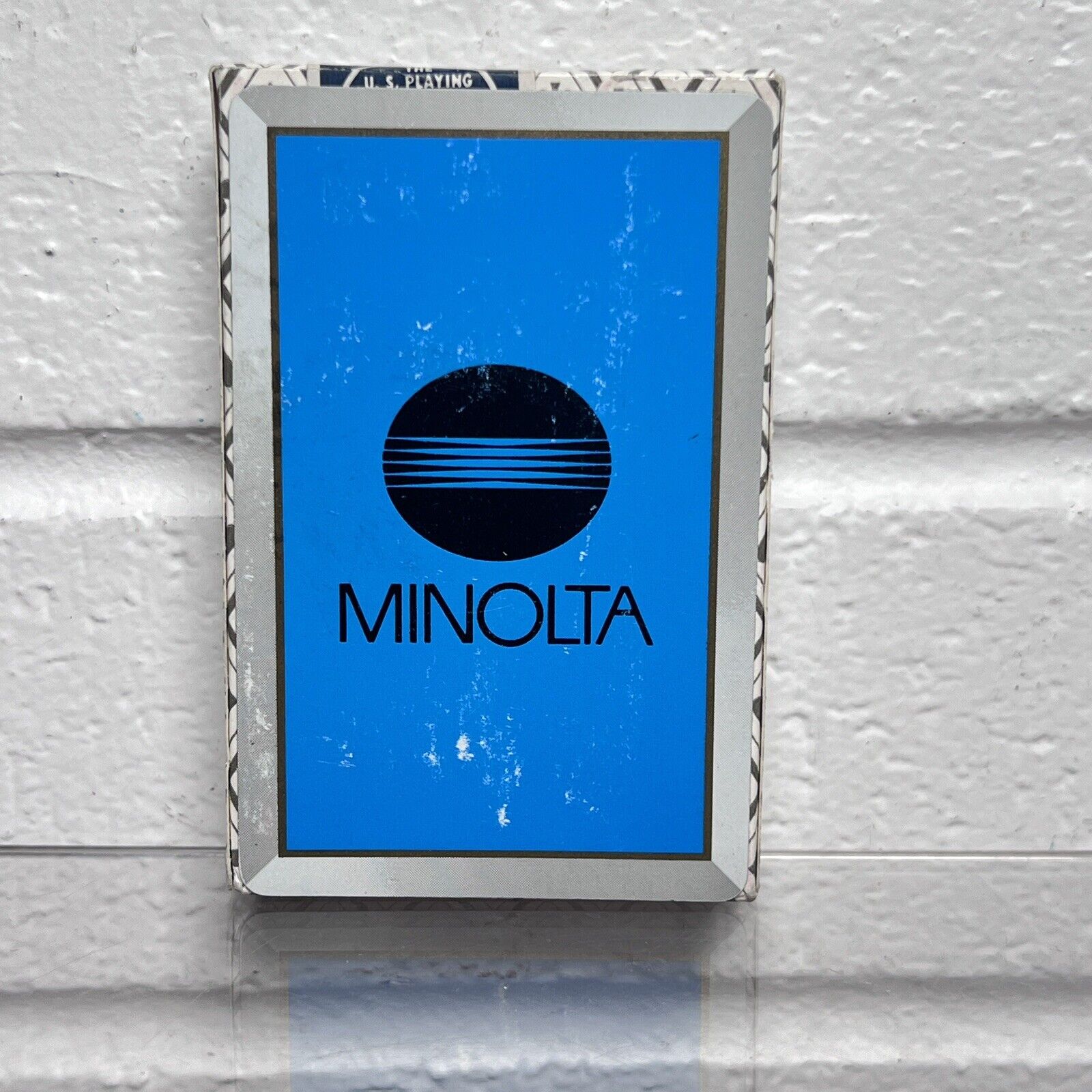 Vintage MINOLTA Camera Promotional Playing Cards Deck Logo SEALED