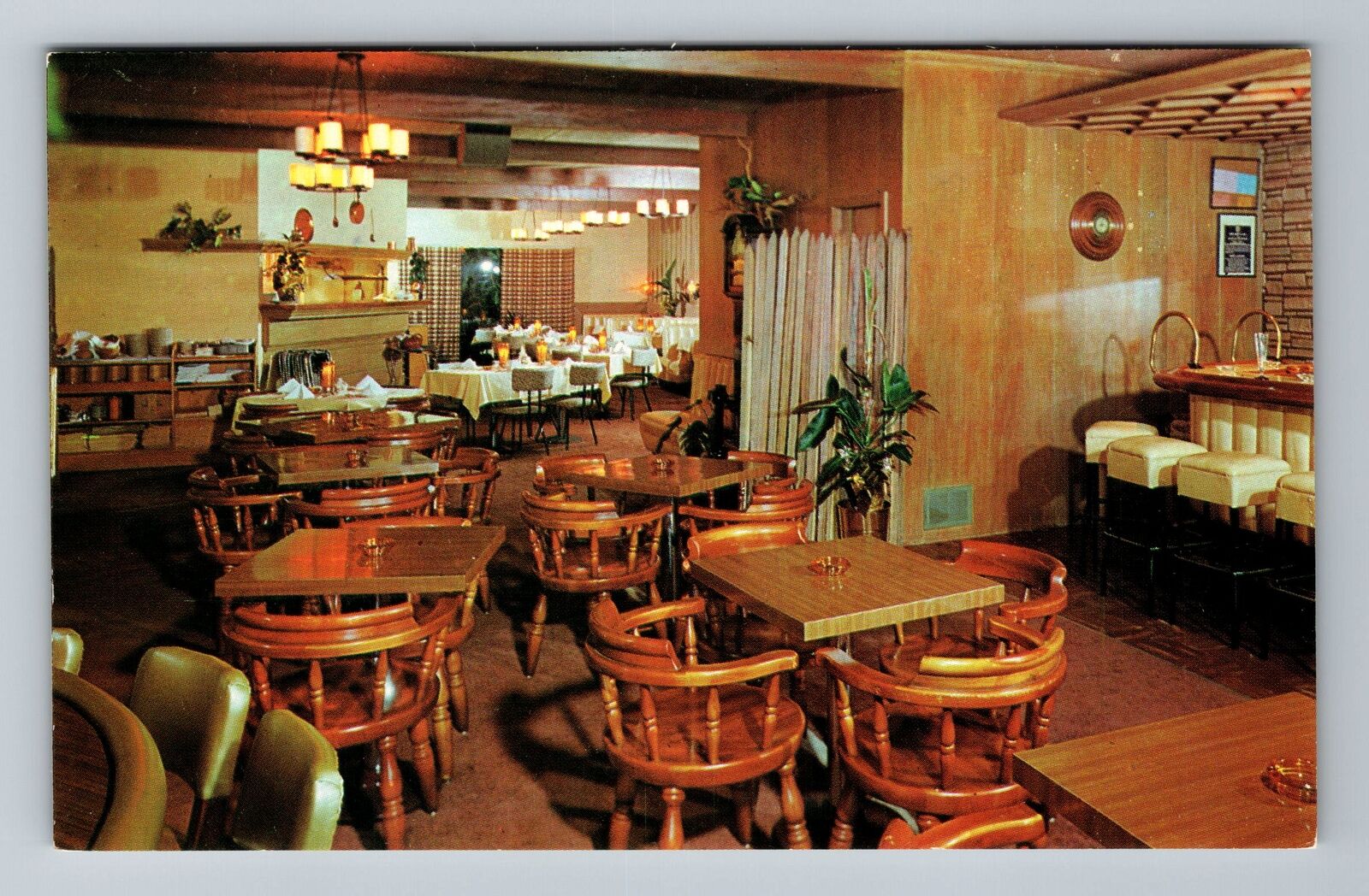 Ventura CA-California, The Cross Road Restaurant, Scenic, Vintage Postcard