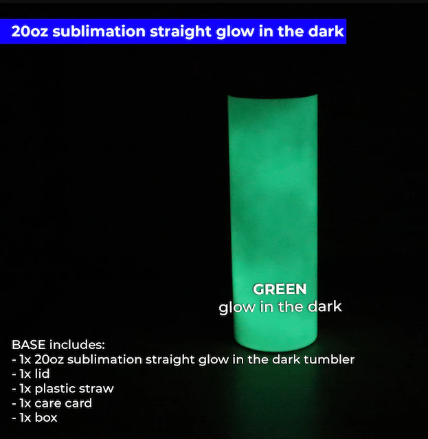 20 oz Glow in the Dark Tumbler