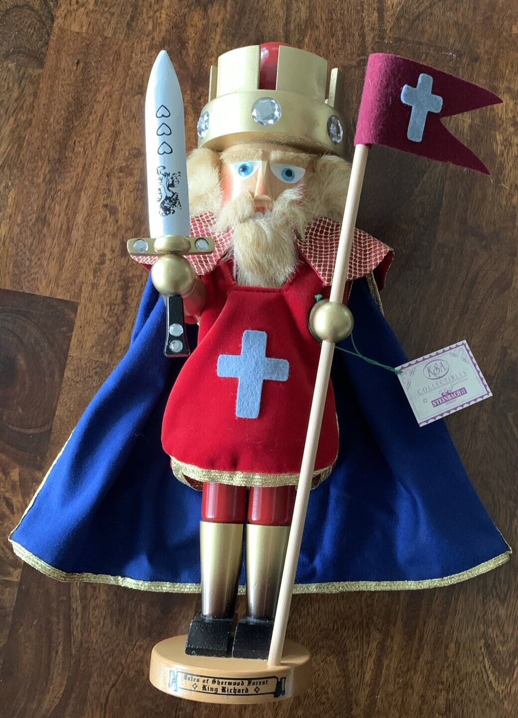 Steinbach S897 King Richard Sherwood Forest Signed Nutcracker Limited Edition