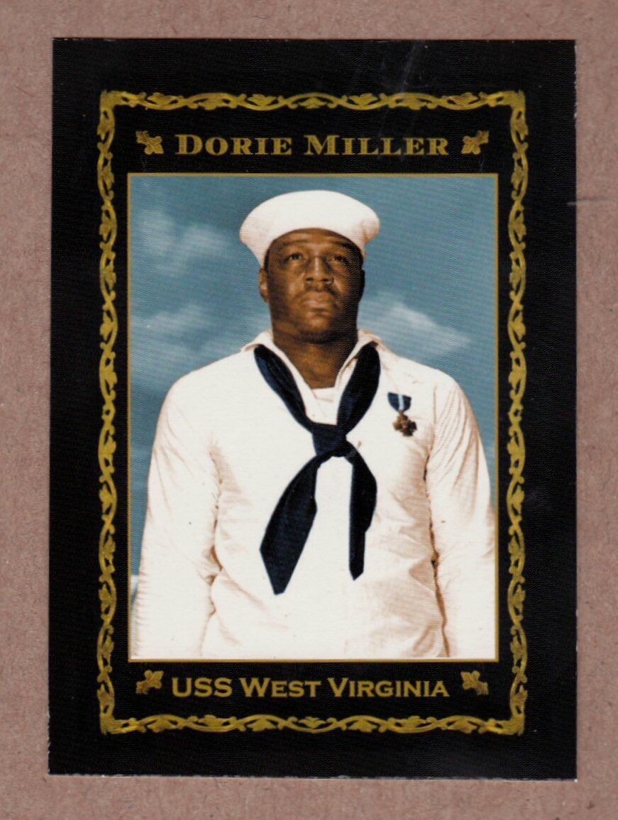 Dorie Miller, US Navy WW2 black hero of Pearl Harbor & USS Indianapolis / NM+