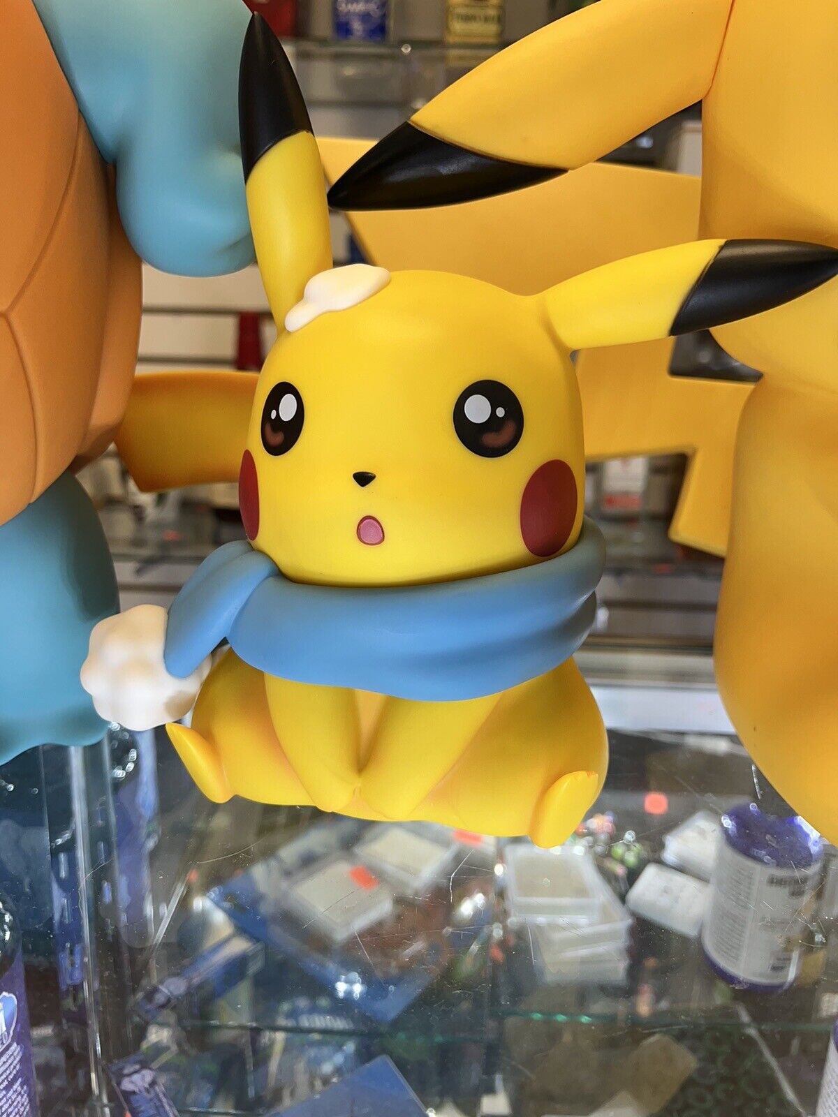 Pikachu Winter Theme Life Size PVC Pokémon Statue