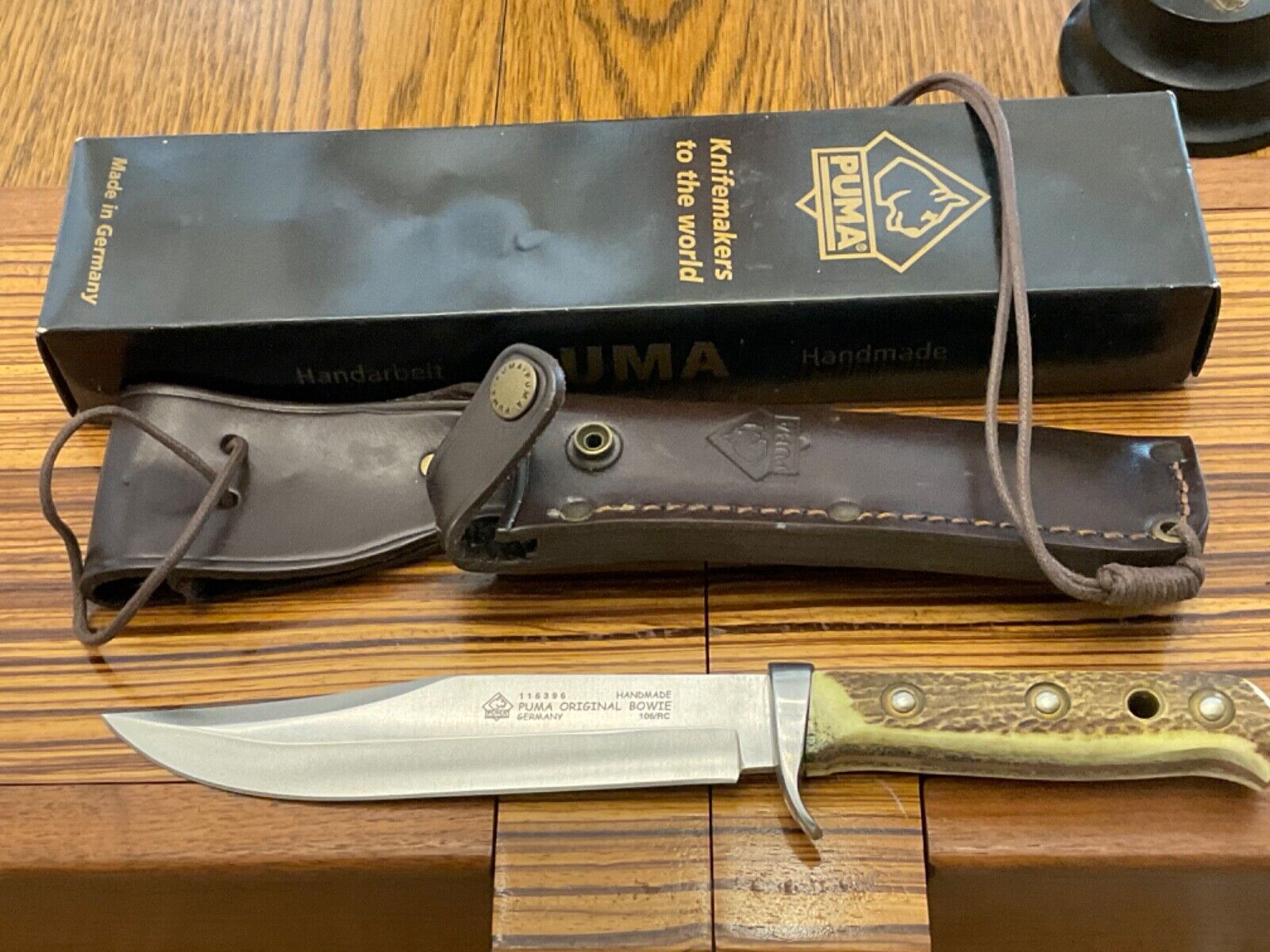 Puma Bowie knife model# 11 6396 vintage hunting