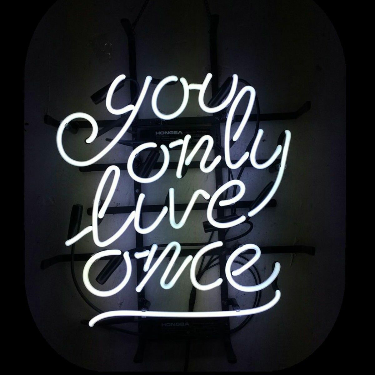 You Only Live Once White 17\