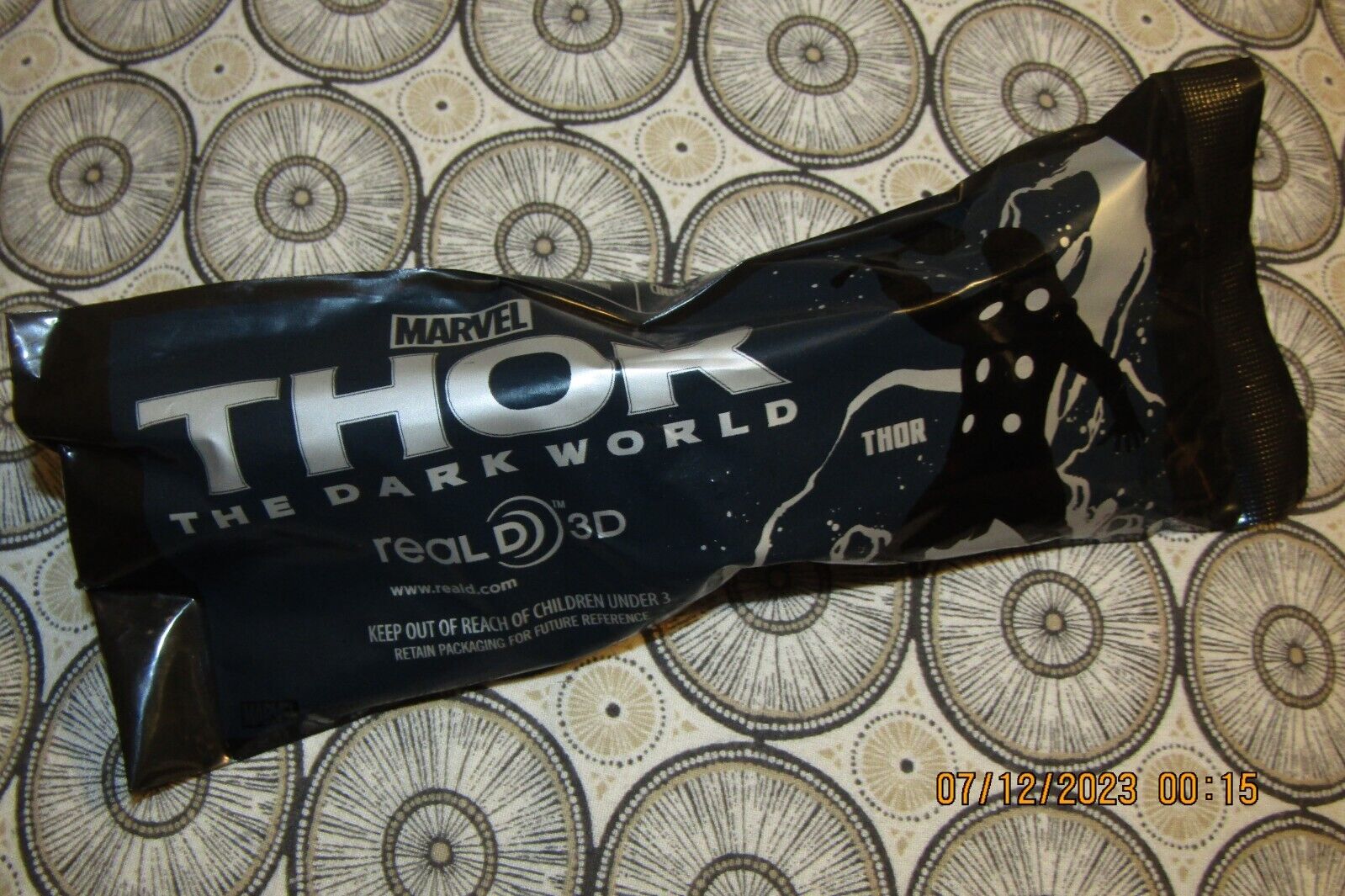 2013 Marvel Thor The Dark World Real D 3D Movie Glasses Elves SEALED FAST SHIP