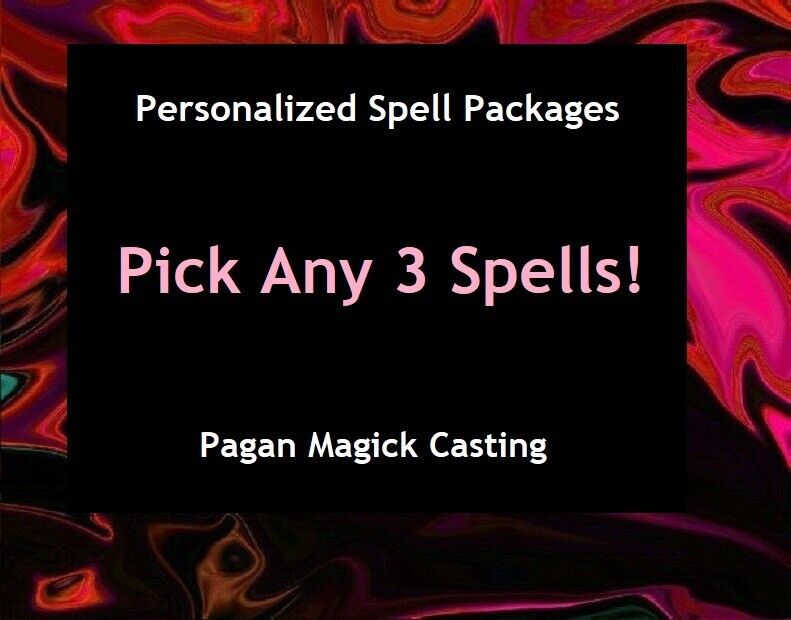 Pick Any 3 Spells - Personalized Spell Package - Pagan Magick