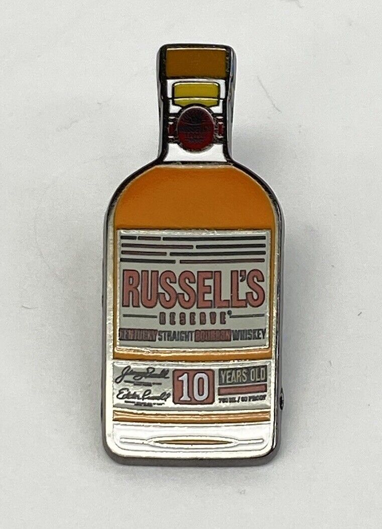 RUSSELL’S RESERVE Bourbon Whiskey - Enamel Lapel/Hat Pin -Wild Turkey Distilling