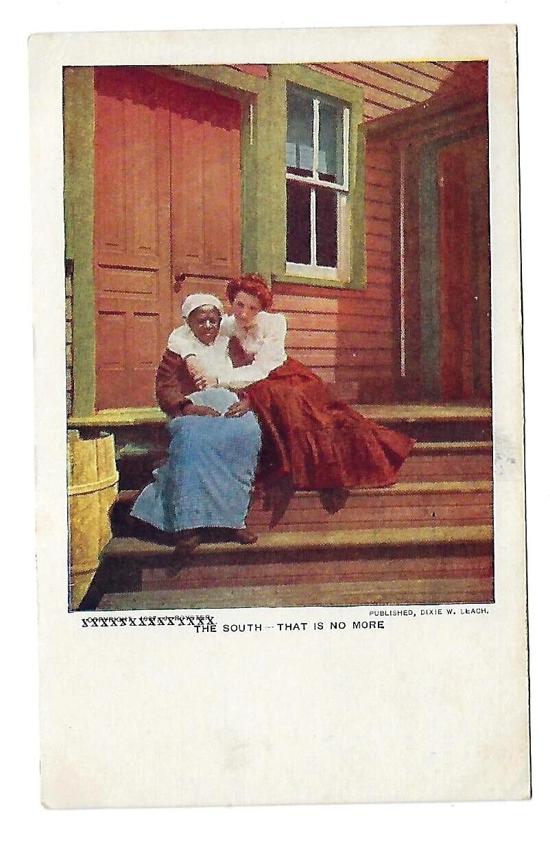 c1907 Dixie W. Leach Postcard \