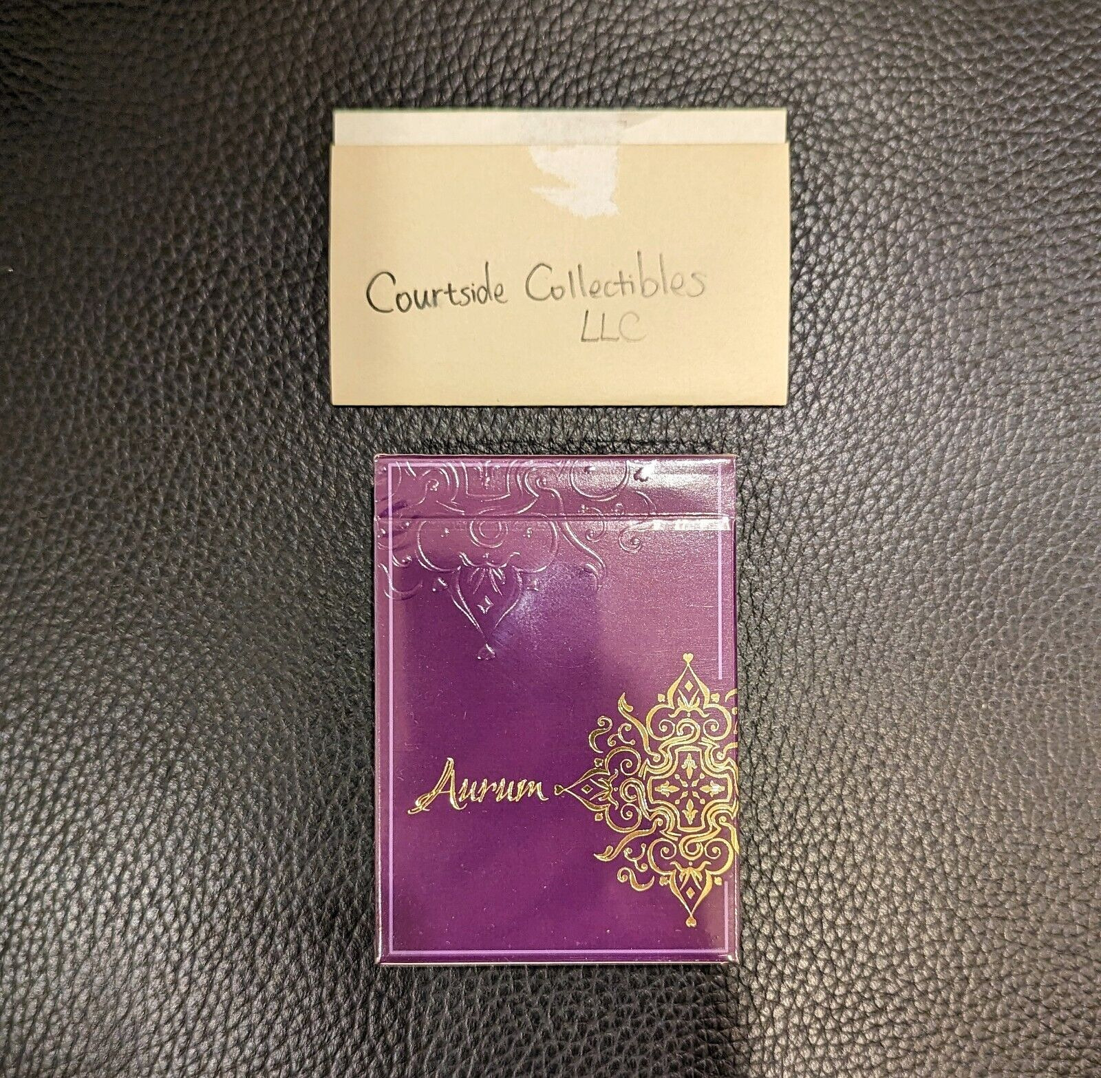 New Aurum Playing Cards Sovereign Edition Encarded Paul Carpenter Cardistry Deck