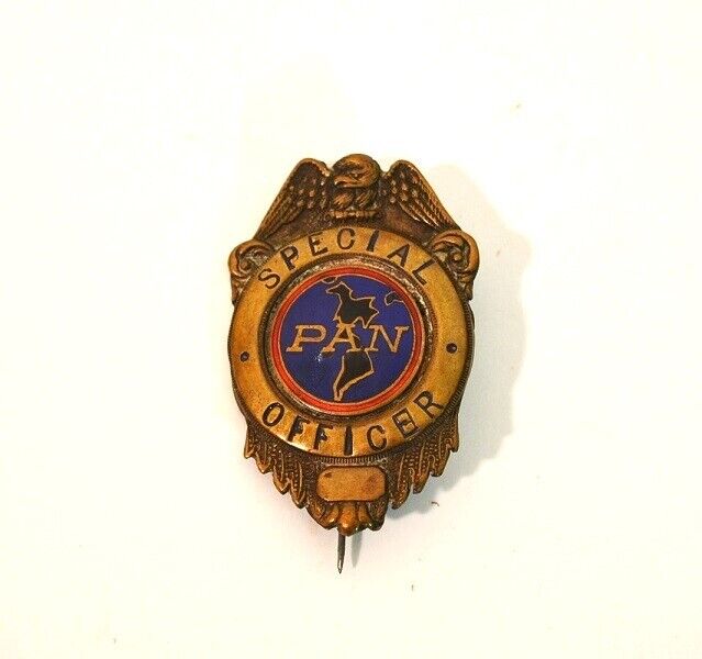 Rare 1901 PAN AMERICAN EXPOSITION Special Officer Badge 