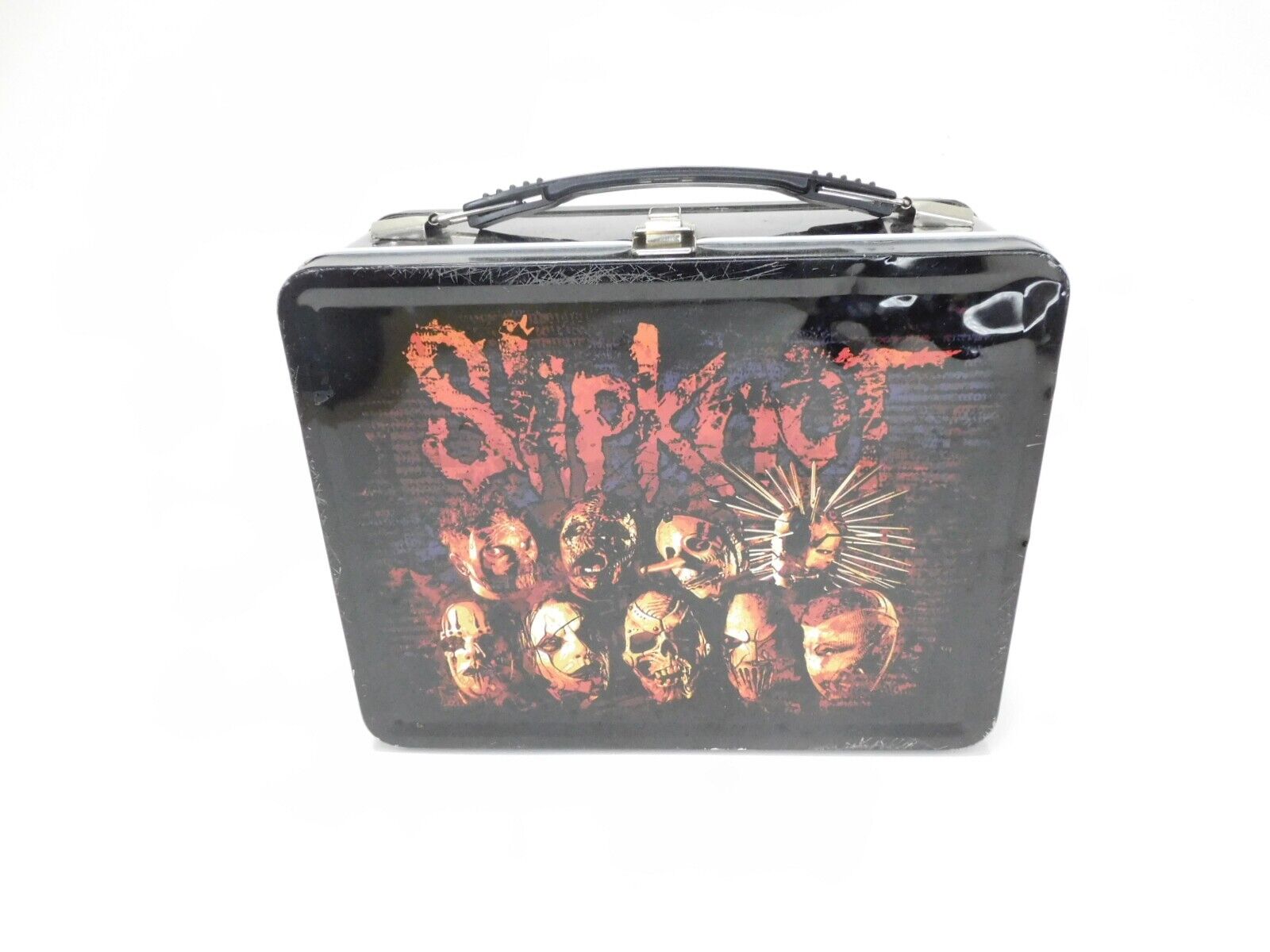 Vintage Slipknot Lunchbox 2006 Rare Metal Shawn Crahan Craig Jones, Corey Taylor