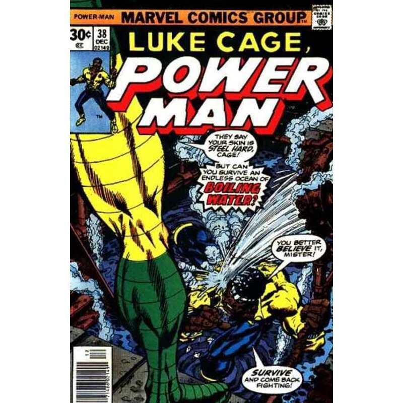 Power Man #38 in Fine condition. Marvel comics [u,