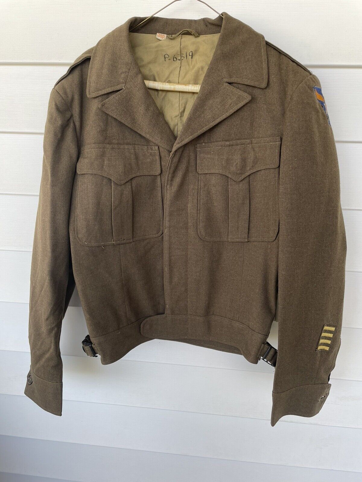 WW2 US 12th AAF Air Corps Jacket With Laundry Number