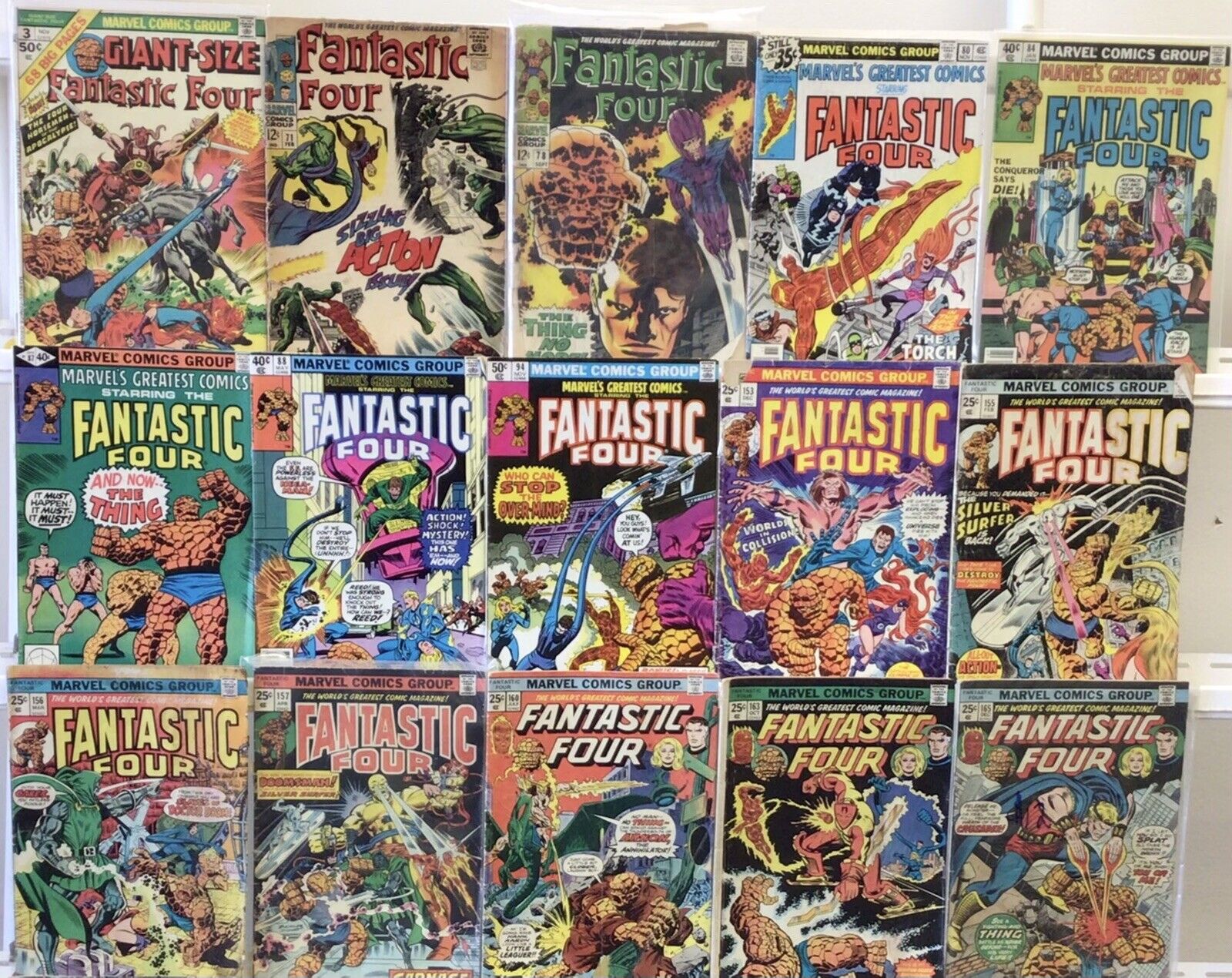 Marvel Comics - Fantastic Four - Lowgrade - Comic Book Lot of 26