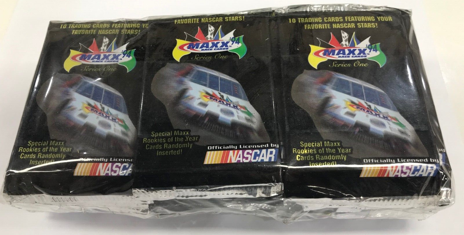 1994 MAXX RACE NASCAR CAR RACING SERIES 1 TRADING CARD LOOSE PACKS LOT OF 36 PKS