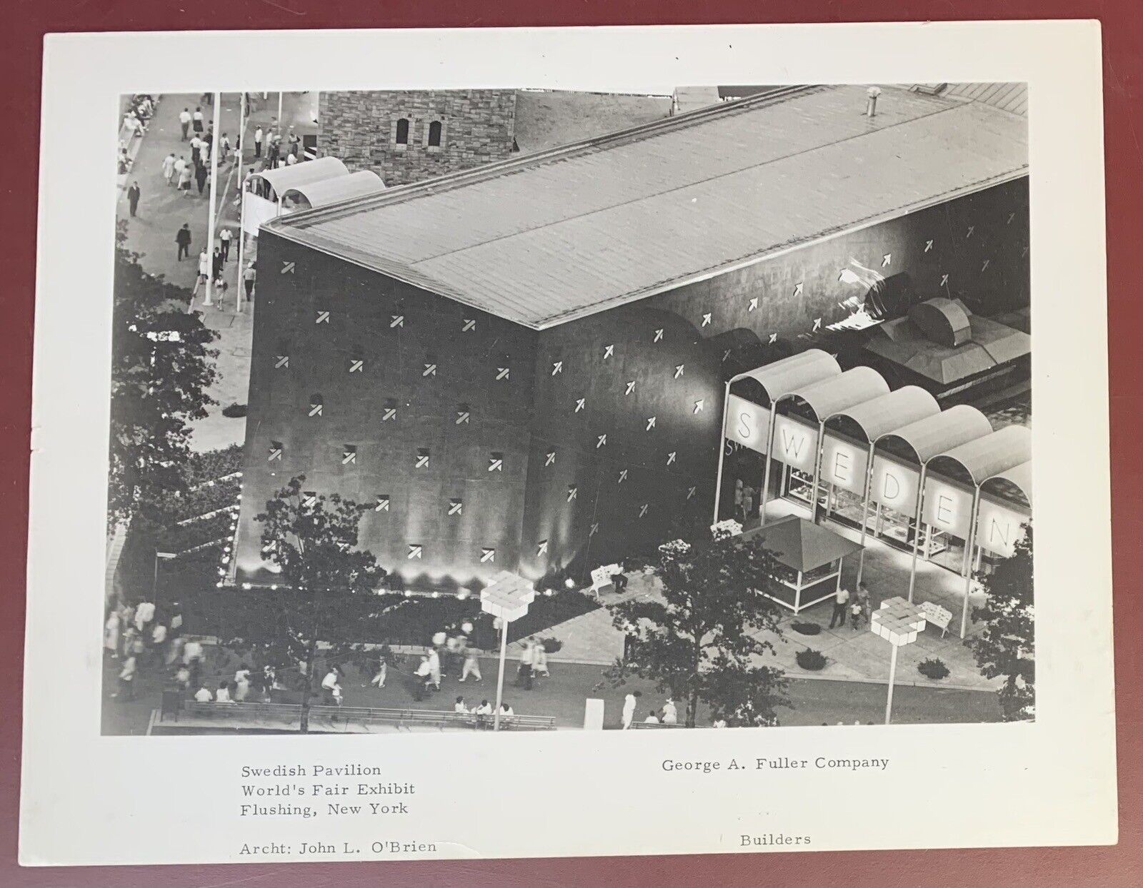 1964 New York World's Fair, Swedish Pavilion, Original 8