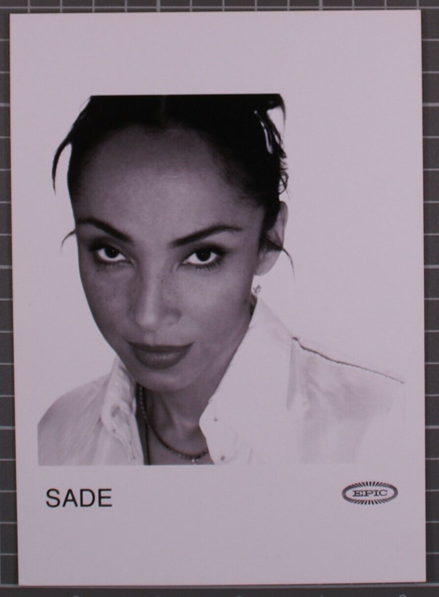 Sade Adu Photograph Original EPIC Promotional Lovers Rock By Your Side 2000
